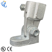Connecteur de poutre UTTERLY, connecteur structurel homologué UL, certifié CE, en fonte ductile QT450 pour systèmes d'extinction d'incendie et systèmes sismiques