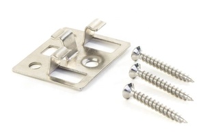 Composite decking Clips Hidden boong <span class=keywords><strong>Fastener</strong></span> WPC decking thép không gỉ Clip - Product Image 5