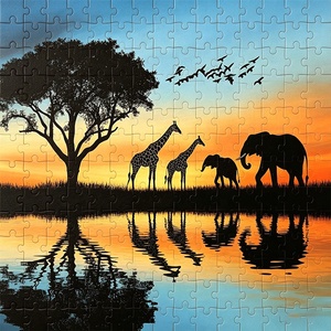 ราคาโรงงาน OEM ปริศนาสำหรับผู้ใหญ่ 500 ชิ้น <span class=keywords><strong>ภาพ</strong></span>วิวพระอาทิตย์ตกดิน 500 ชิ้น จิ๊กซอว์พิมพ์สีเต็มรูปแบบ <span class=keywords><strong>โปสเตอร์</strong></span><span class=keywords><strong>สี</strong></span>สันสดใส กระดาษรีไซเคิลคุณภาพพรีเมียม - Product Image 2