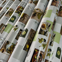 Rouleau de nappe en PVC imperméable et résistant aux taches, motif écossais, pour usage domestique, vente en gros