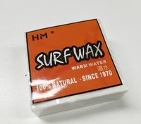 Cire de surf de forme carrée personnalisée en usine en eau chaude et froide tropicale cire d'abeille de Pâques en couleur personnalisée pour une utilisation en vacances