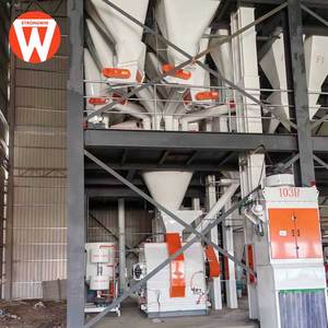 Nueva Línea de Producción de Alimentos para Animales de Granja Automática Strongwin, 10 Toneladas por Hora, Motor Eléctrico de Alta Potencia, Acero Inoxidable 304 - Product Image 3