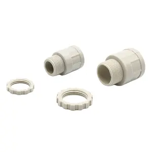 Australia Standard AS/NZS 2053 pvc double male bush Plain to Adaptor connector