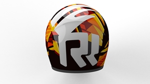 2025 TRRF marque vente chaude plein visage <span class=keywords><strong>Vintage</strong></span> moto course moteur croix fibre de carbone <span class=keywords><strong>casque</strong></span> de moto - Product Image 3