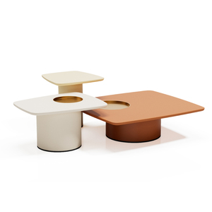 Foshan Ensemble de canapés d'hôtel modernes Fournisseurs Ensembles de canapés de bureau de luxe en cuir véritable Meubles d'hôtel personnalisés créatifs - Product Image 6