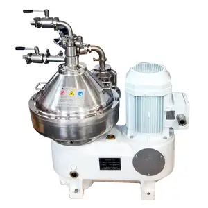 Máquina centrífuga de separação de líquidos sólidos e leite e levedura de cerveja com tigela de disco personalizada