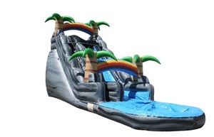 Tobogán de agua inflable pequeño para niños, piscina desmontable de PVC, comercial, 2021 - Product Image 3