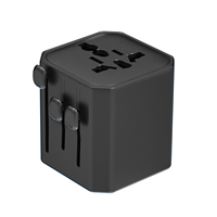 Adaptateur de prise de voyage miniature 2500W 10A, prises EU, UK, USA, AUS, prise électrique tout-en-un SDK