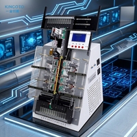 Macchina per la programmazione di circuiti integrati a tubo ad alto volume 1213D |   3000 UPH 4 Stazioni per la Produzione di MCU Flash SPI