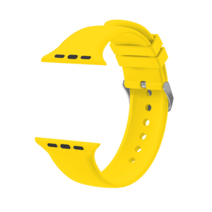 Cinturino in Silicone con Fibbia Metallica Compatibile con <span class=keywords><strong>Apple</strong></span> <span class=keywords><strong>Watch</strong></span> Ultra 9876543210 <span class=keywords><strong>SE</strong></span> Sport - Product Image 6