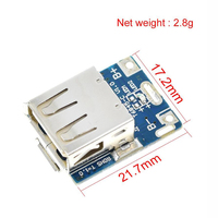 Module de batterie au lithium USB 5V avec protection de charge, solution 134N3P, chargeur DIY, affichage LED, module de banque d'alimentation USB
