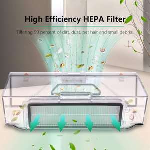 Filtre <span class=keywords><strong>Hepa</strong></span> Pièces de rechange pour filtres compatibles avec l'aspirateur robot <span class=keywords><strong>Roborock</strong></span> S6 MaxV, S6, S6 Pure, <span class=keywords><strong>S5</strong></span>, <span class=keywords><strong>S5</strong></span> <span class=keywords><strong>Max</strong></span>, S4 <span class=keywords><strong>Max</strong></span>, S4, E5 - Product Image 4