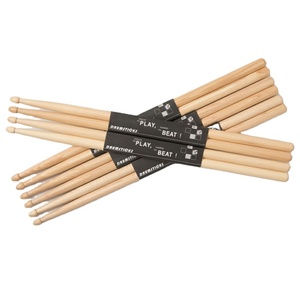 Baguettes de batterie en hickory américain de première qualité OEM pour batteurs professionnels - Product Image 1