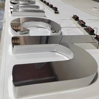 DakeSign, fabricant sur mesure de panneaux de porte rétroéclairés en acier inoxydable miroir, étanches IP65, pour hôtels, magasins, bâtiments, enseignes commerciales
