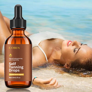 COBEN OEM marque privée Amazon Offre Spéciale gouttes autobronzantes taille de voyage eau autobronzante instantanée sans soleil autobronzant ODM - Product Image 2