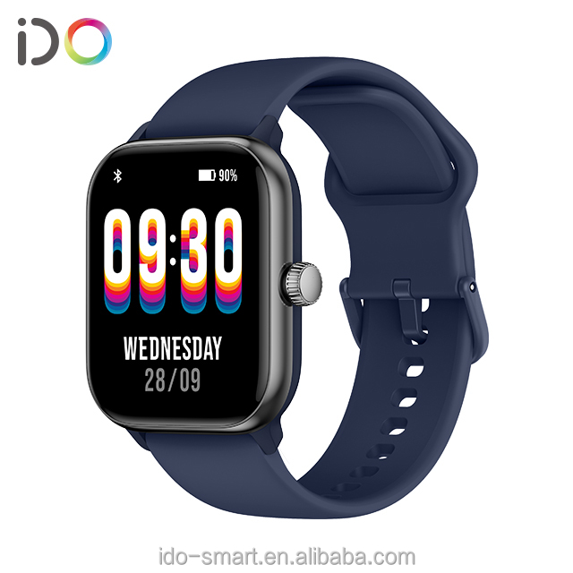 Fancy OEM&ODM Factory Alexa IP68 Waterproof BT Calling Amoled Smart Health Watch with Alexa Voice for IOT Control