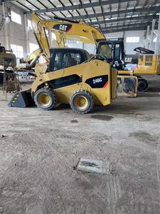 Cargadoras usadas de buen rendimiento Cat246C 289D 277 Cargadora de deslizamiento usada 3Ton 99% nueva Rueda MINICARGADORA pieza original para Venta barata - Product Image 3