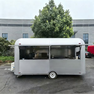 Remolque de Comida VIC de Acero Inoxidable, Camioneta de Comida Móvil Multifuncional con Estación de Dulces en Venta - Product Image 4