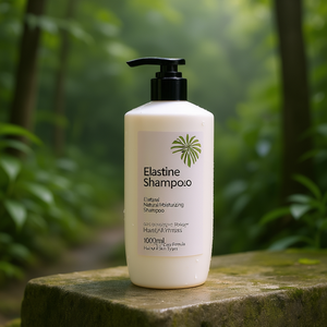Elastine Natural Moisturizing <b>Shampoo</b> 1000ml K Beauty Formula Hair Care All Skin Types - Product Image 3