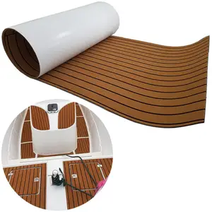 Wholesale Boat floor covering high density excursion boat adhesive eva foam sheets Foam Faux Teak Deck Flooring Mats