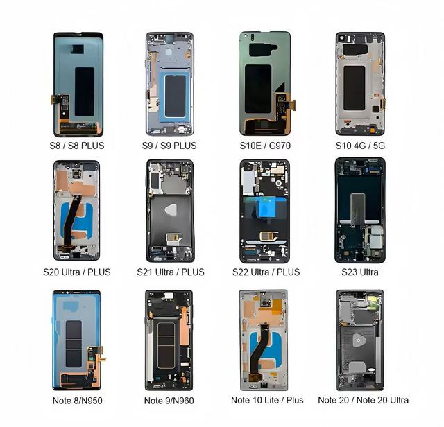 Original for Samsung Galaxy S22 PLUS S22 Ultra NOTE20U 24Ultra Touch Screen LCD Display for S20 S21 S22 S23U Mobile Phone Lcd