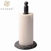 Porte-papier écologique de luxe en marbre pour cuisine et salle de bain, accessoires pour la maison