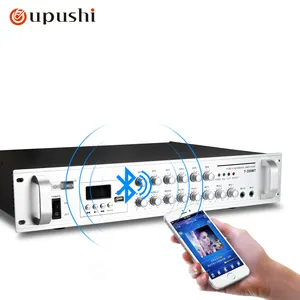 Oupushi T-150MT 150W Home Audio Stereo Amplifier dengan Gigi Biru Receiver Dua Channel Amplifier