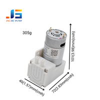 Mini pompe à liquide à membrane avec PWM en option pour pompe à eau à moteur à courant continu à contrôle de vitesse