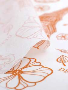 Customized Wax <strong>Paper</strong> for Food Greaseproof Hamburger Sandwich <strong>Paper</strong> for Food Packaging - Product Image 5