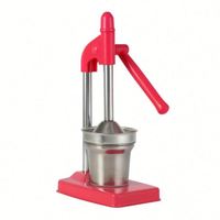 Alat Peras Manual Modern dari Baja Tahan Karat untuk Dapur Rumah, Pencacah Sayuran Kecil, Alat Tekan Tangan Rumah Tangga, Ramah Lingkungan, Mudah Digunakan