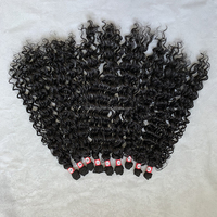 Extensions de cheveux bouclés Pixie en fibres protéinées, 28, 30, 32 pouces, 9 pièces/paquet, haute température, super doux, longs, tissage double trame à la machine