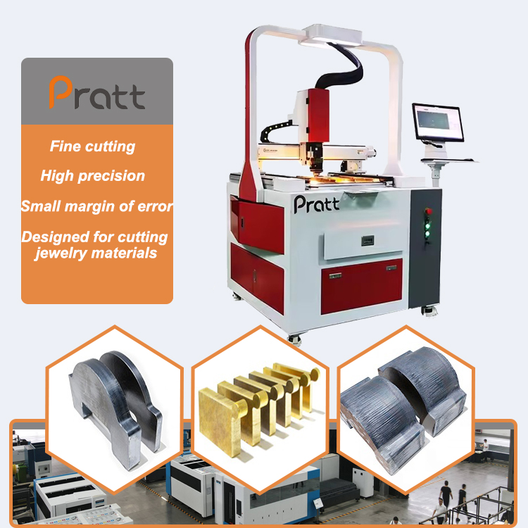 CNC 6050 автоматический лазерный резак для ювелирных изделий, точный резец для резки металла, серебристого золота, из нержавеющей стали, меди, титана