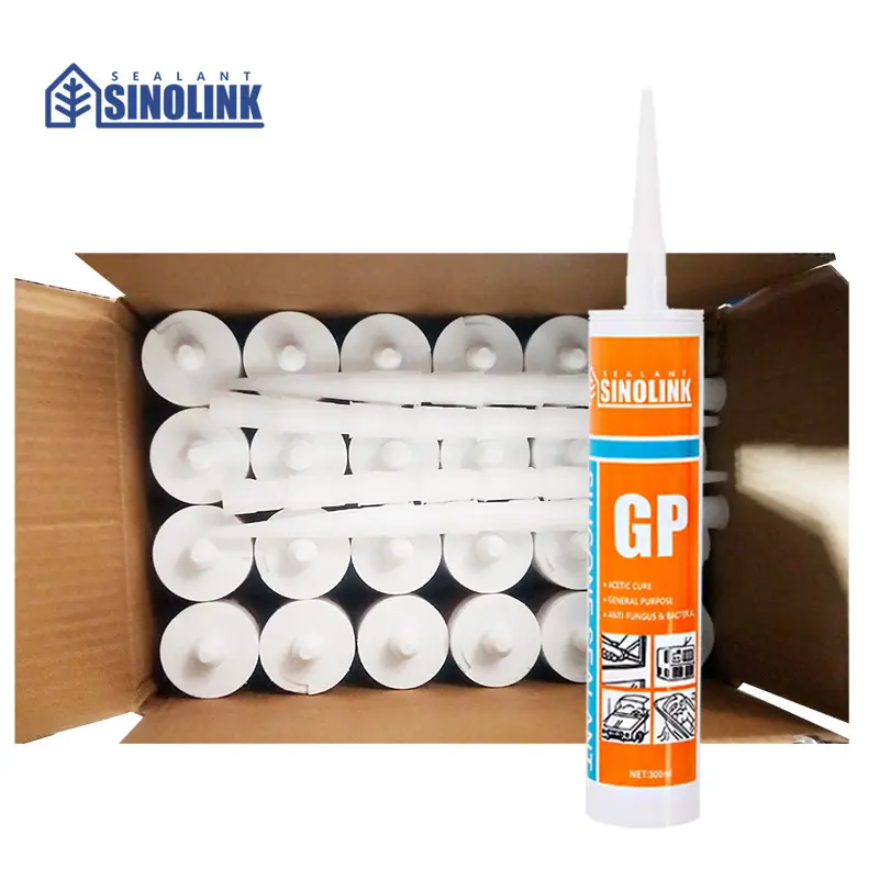 Sinolink mẫu miễn phí tốt nhất bán acetic GP Silicone sealant