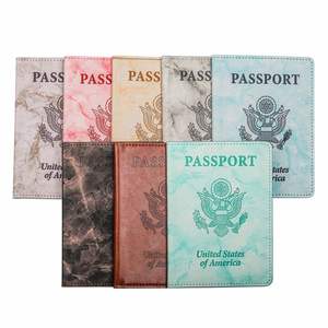 Juego de Etiquetas de Equipaje de Viaje con Logotipo Personalizado, Porta Pasaportes de Cuero PU, Porta Tarjetas en Blanco, Cordón de Alta Visibilidad, Regalo para Viajeros, Jetsetters Ry F101 - Product Image 1