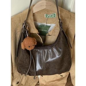 Sac fourre-tout rétro Wasteland pour femme en PU, grande capacité, doublure polyester, fermeture éclair, sac à bandoulière, nouvelle collection printemps tendance - Product Image 6