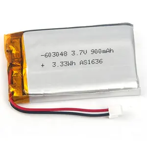 LP603048 ליתיום יון 3 7v 850mah 063048 3.7v 850mah נטענת ליתיום יון סוללה