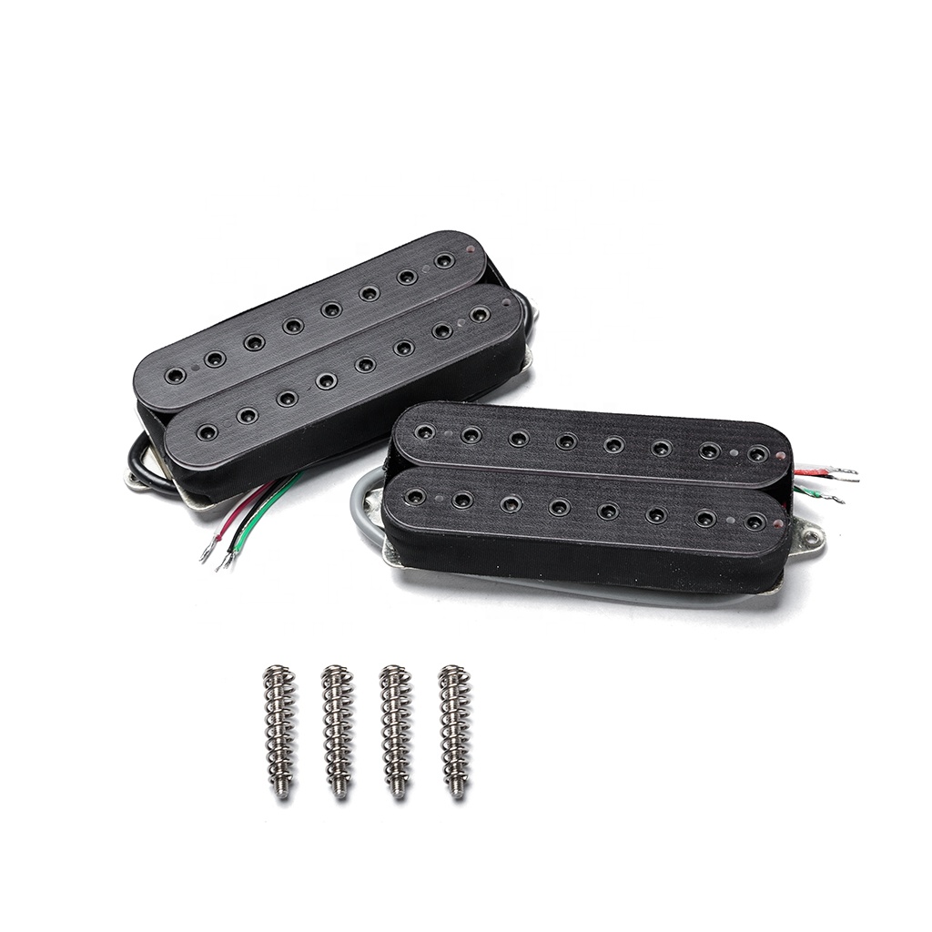 custom made high-quality Alnico V humbucker 8 strings guitar pickups hand wound electric guitar vintage pickups set