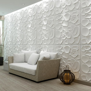 Panneau mural décoratif 3D moderne en <span class=keywords><strong>PVC</strong></span> imperméable et ignifuge pour le panneau mural de fond de la maison - Product Image 4