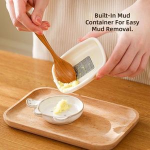 Nouveau moulin manuel multifonctionnel en PP pour wasabi, moutarde, gingembre et ail – Outil de cuisine pour la préparation des aliments - Product Image 3