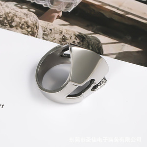 Skeleton <b>Ring</b> For Men Geometric Design SA816 Gift Jewelry - Product Image 3