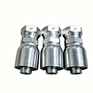 Raccord de tuyau hydraulique Luteng en acier inoxydable, filetage interne, connecteur droit et coudé - Product Image 4