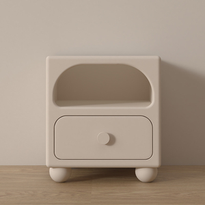 Muebles Infantiles Duraderos: Mesita <span class=keywords><strong>de</strong></span> Noche Moderna Minimalista <span class=keywords><strong>de</strong></span> <span class=keywords><strong>Madera</strong></span> Maciza para Dormitorio y Comedor para Niños y Niñas - Product Image 1