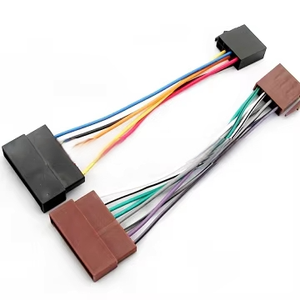 <span class=keywords><strong>Adaptateur</strong></span> de faisceau de câblage autoradio 12 broches avec connecteurs gris/noirs pour autoradios de rechange Chrysler/Dodge/Jeep - Product Image 5