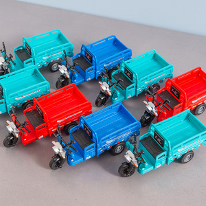 รถสามล้อของเล่นแบบดึงถอยหลัง มินิมอเตอร์ไซค์ พลาสติก ขนาด 14x6.5x5.5 ซม. สำหรับเด็กอายุ 2-4 ปี - Product Image 2