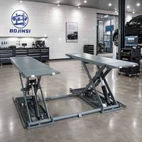 Elevador de Tijera Hidráulico Móvil de 3.5 Toneladas de Elevación Media, Directo de Fábrica, para Taller Automotriz/Garaje, con 40 Pulgadas de Altura de Elevación y 1 Año de Garantía
