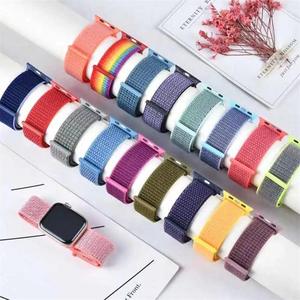 <span class=keywords><strong>Correa</strong></span> de Reloj de Nailon Solo Loop de 38mm 40mm <span class=keywords><strong>41mm</strong></span> 42mm 44mm 45mm, <span class=keywords><strong>Correa</strong></span> Deportiva Transpirable e Impermeable para <span class=keywords><strong>Apple</strong></span> Series 11 10 9 <span class=keywords><strong>8</strong></span> 7 6 - Product Image 4
