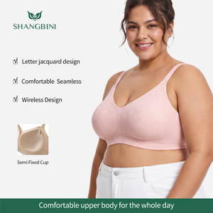 <span class=keywords><strong>Soutien</strong></span>-<span class=keywords><strong>gorge</strong></span> sans fil noir jacquard SHANGBINI, bralette sans couture <span class=keywords><strong>grande</strong></span> <span class=keywords><strong>taille</strong></span>, <span class=keywords><strong>soutien</strong></span>-<span class=keywords><strong>gorge</strong></span> invisible liftant, fourniture d'usine OEM ODM - Product Image 2