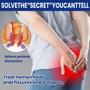 Creme Alívio para Sangramento Anal Inchaço Fissura Anal-Eficaz Hemorróidas Pomada Creme - Product Image 3
