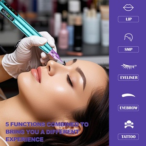 Máquina de <span class=keywords><strong>Tatuaje</strong></span> Inalámbrica con Batería Doble Set Completo Multimodo Kit Todo en Uno para <span class=keywords><strong>Tatuaje</strong></span> de Labios, Cabello, Cejas y Delineado de Ojos - Product Image 3