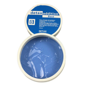 DETAX Matériau d'impression en silicone blanc et bleu pour l'oreille et l'audition Matériau d'impression d'oreille pour prothèse auditive de qualité supérieure - Product Image 3